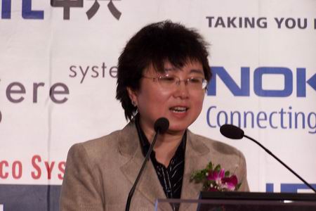 中國通信標準化協(xié)會網絡與交換技術委員會主席、中國通信學會信息通信網絡專業(yè)委員會主席 趙慧玲